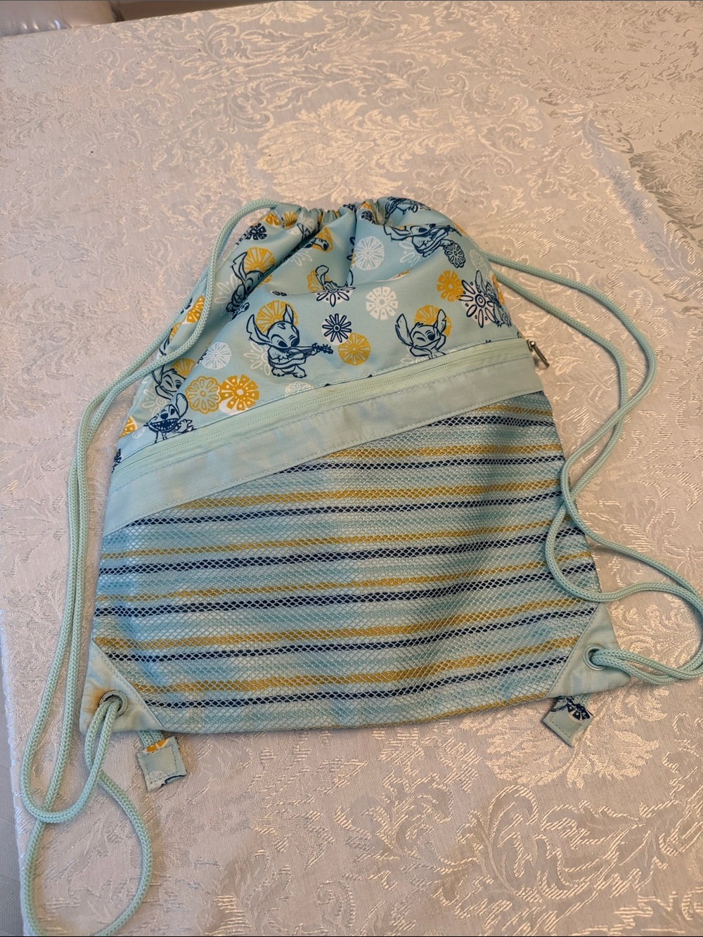 Disney Stitch Drawstring Backpack - Picture 4 of 5